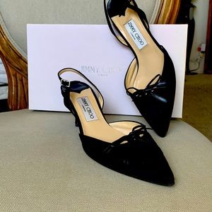 Jimmy Choo slingback shoes